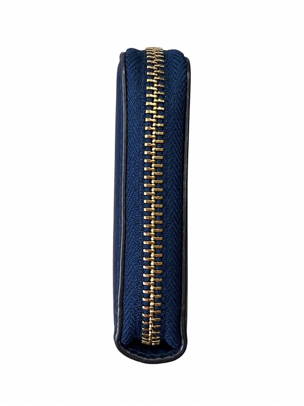Michael Kors Fulton Multifunction Phone Wallet Navy Pebbled Leather